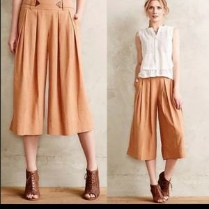 Anthropologie elevenses Kinney Culottes Pant